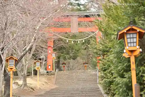 新倉富士浅間神社の鳥居