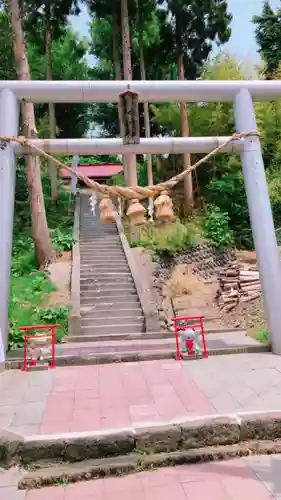 鹿角八坂神社の鳥居