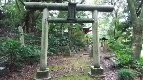 玉澤稲穂神社の鳥居