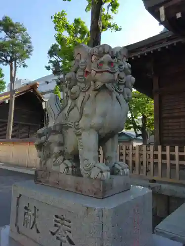 お三の宮日枝神社の狛犬