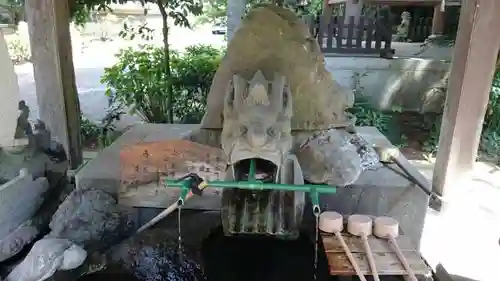 大宝八幡宮の手水舎