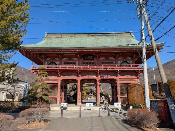 甲斐善光寺(山梨県)