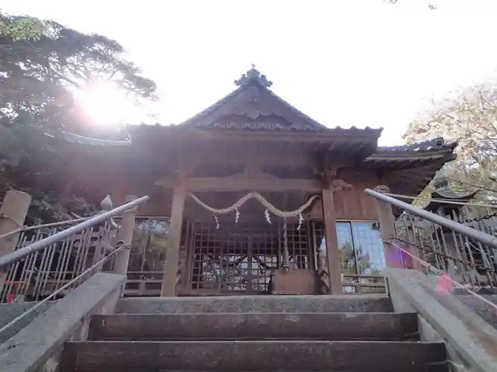 那祖師神社の本殿・本堂