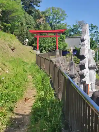 白山神社の鳥居