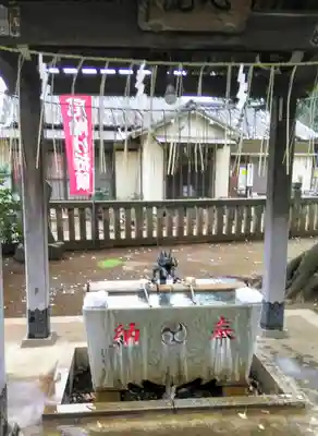 春日神社の手水舎