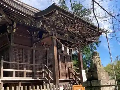 加治神社の本殿