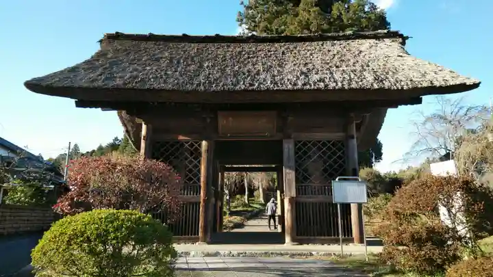 塩船観音寺の山門・神門