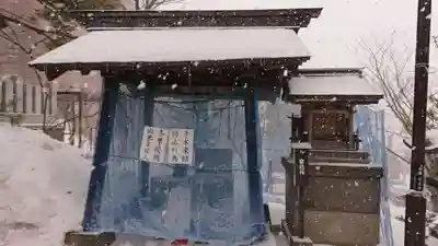 手稲神社の手水舎