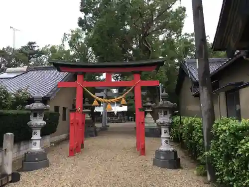 高須天神社の鳥居