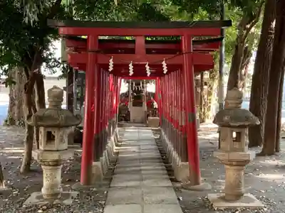 花園神社の鳥居