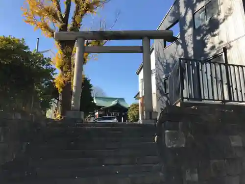 小日向神社の鳥居