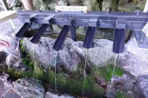 多度大社の手水舎