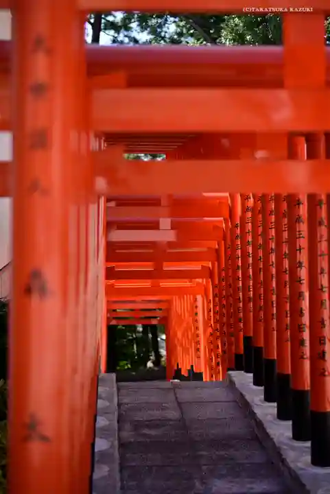 神鳥前川神社の鳥居