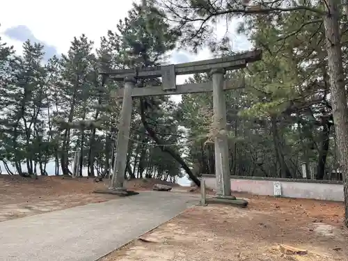 八幡奈多宮の鳥居