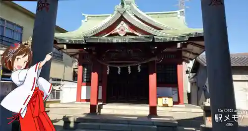 篠原稲荷神社の本殿・本堂