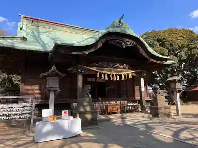 下総国三山　二宮神社の本殿・本堂