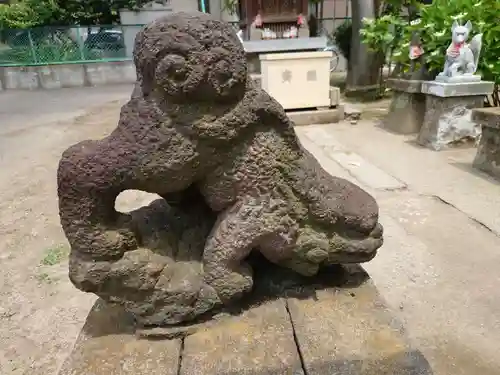 千住神社の狛犬