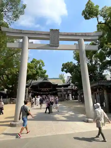 石切劔箭神社の鳥居