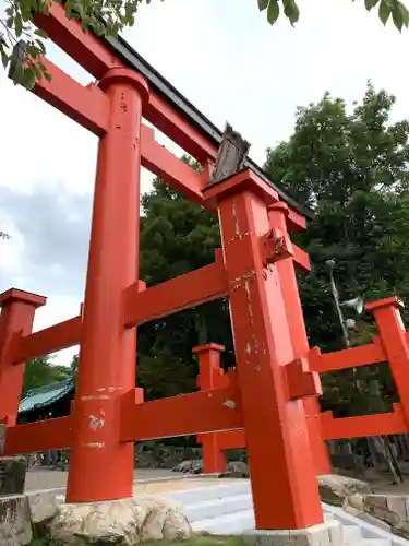 龍田大社の鳥居