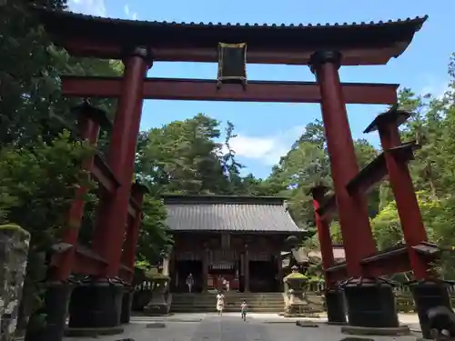 北口本宮冨士浅間神社の鳥居