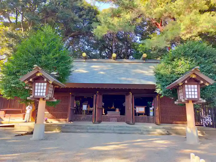 埼玉縣護國神社の本殿・本堂