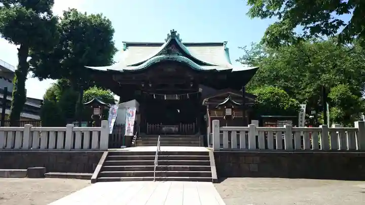 桐ヶ谷氷川神社の本殿・本堂
