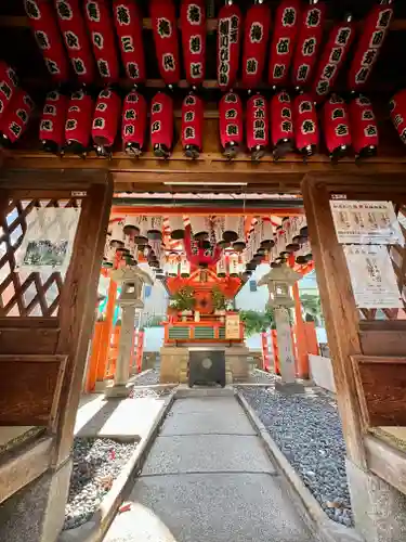 浅澤社（住吉大社末社）の山門