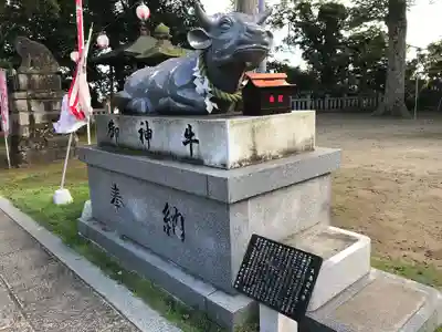 大生郷天満宮の狛犬