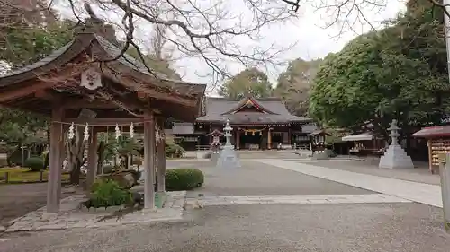 出水神社の手水