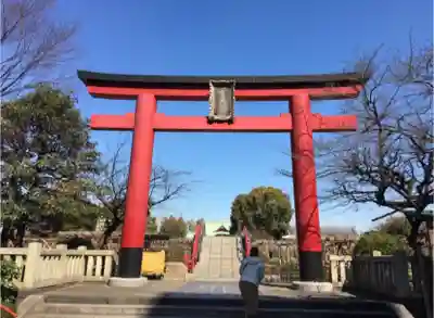 亀戸天神社の鳥居