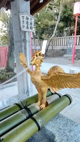 富岡八幡宮の手水舎