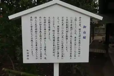 和田神社の歴史