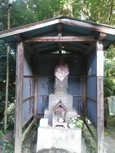 森山不動尊の地蔵