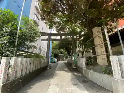御田八幡神社の鳥居