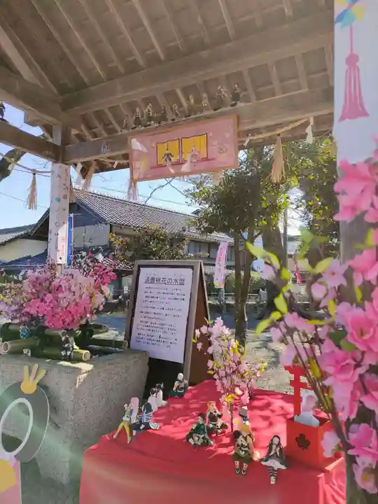 大西神社の手水舎