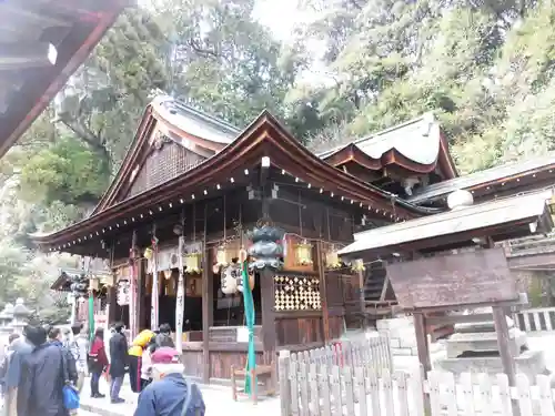 日牟禮八幡宮の本殿・本堂