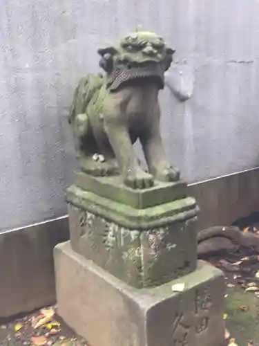 櫻田神社の狛犬