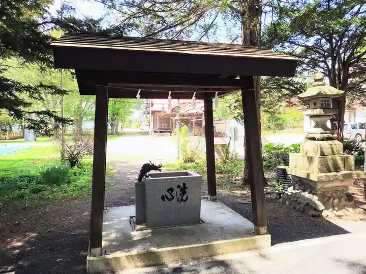 相内神社の手水舎