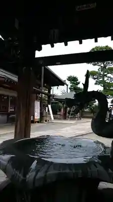 葛井寺の手水舎