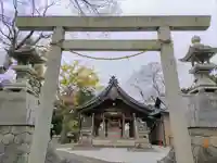 八龍社(福徳町)の鳥居