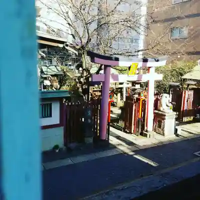 柳森神社の鳥居