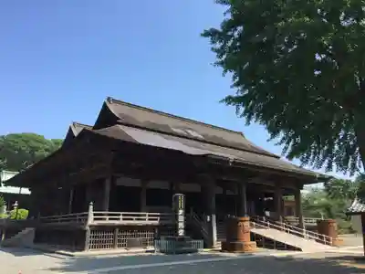 法華経寺の本殿・本堂