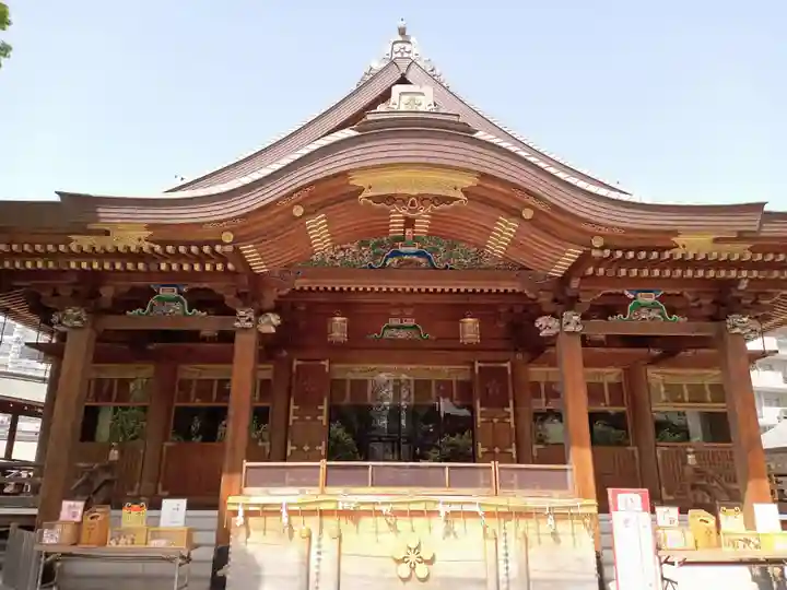 湯島天満宮の本殿・本堂