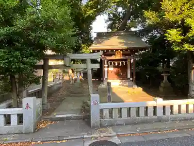 坪宮(大国魂神社境外摂社)の鳥居