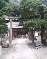 瀧安寺の鳥居