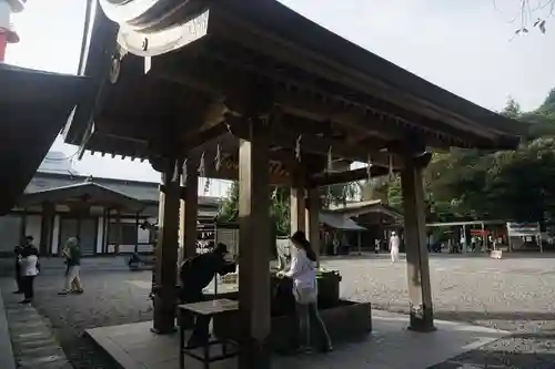 宇都宮二荒山神社の手水舎