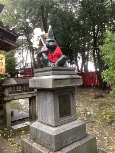 清洲山王宮　日吉神社の狛犬