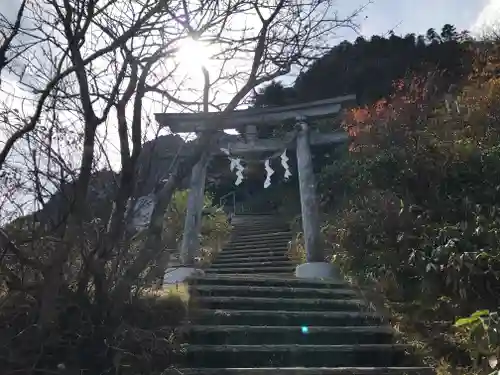 石鎚神社頂上社の鳥居