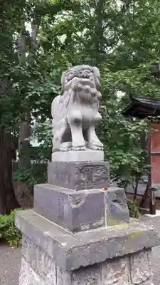 旭川神社の狛犬