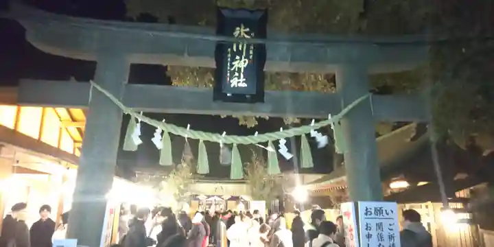 川越氷川神社の鳥居